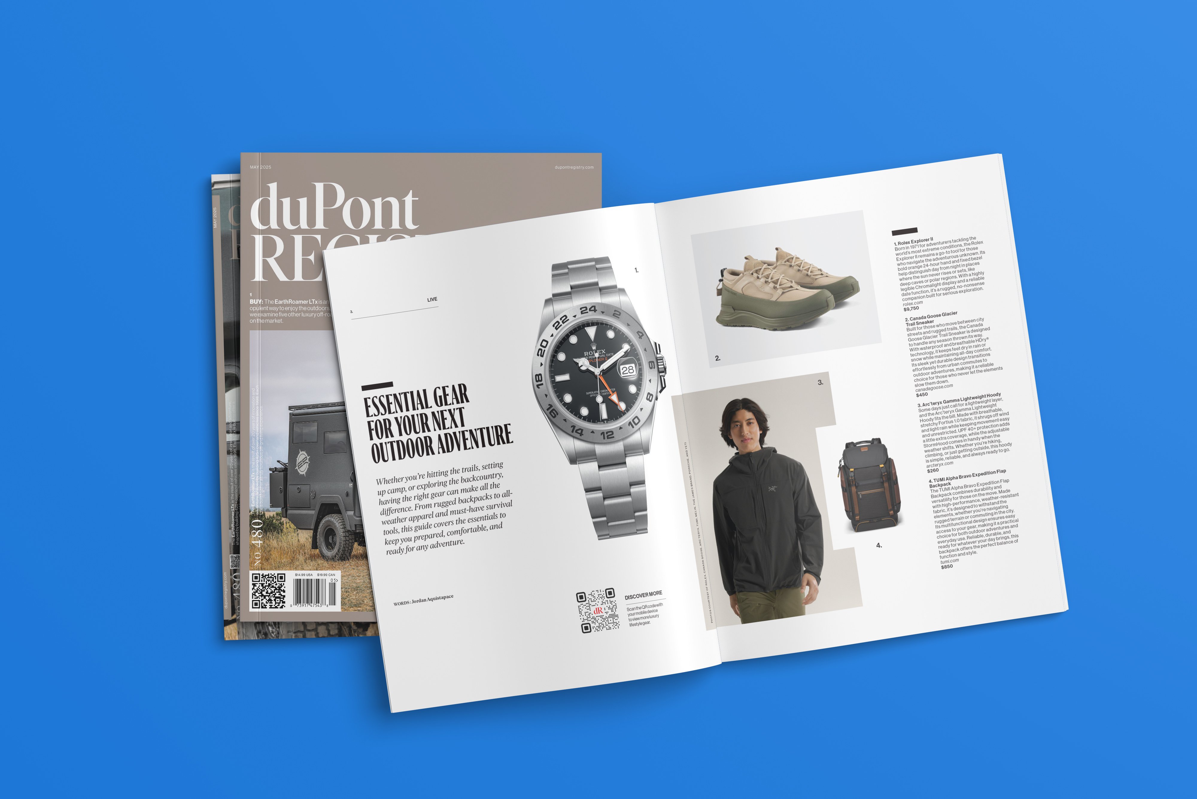 duPont REGISTRY Print Advertising Gear-spread